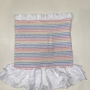 Do+BE Smocked Ruffle Skirt